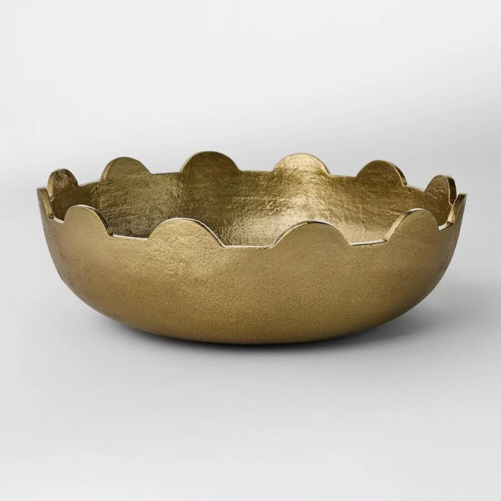 9" Gold Cast Metal‎ Bowl - Threshold Studio McGee - Target Fall 2025